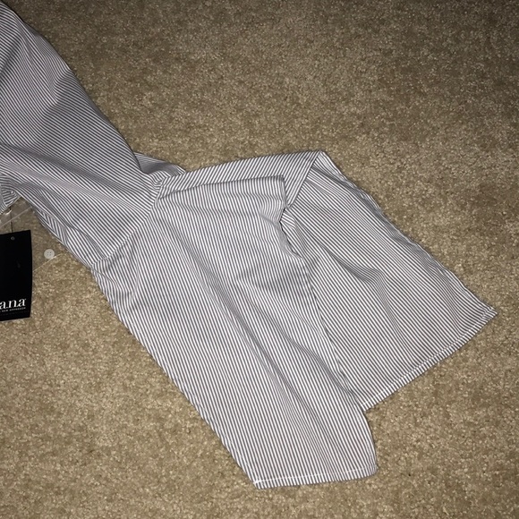 a.n.a brand XL stripe dress shirt - Picture 3 of 4